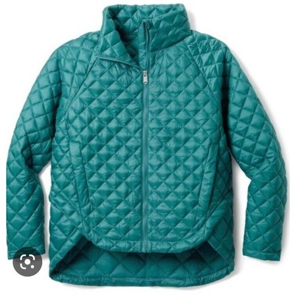 Athleta Jackets & Blazers - Athleta Whisper Featherless Women's Jacket Size 2X Borealis Green